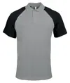 Polo stile baseball a contrasto Kariban