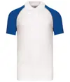 Polo stile baseball a contrasto Kariban