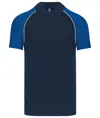 Polo stile baseball a contrasto Kariban