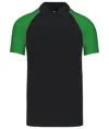 Polo stile baseball a contrasto Kariban