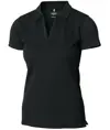 Polo stretch di lusso con scollo a V donna Harvard Nimbus