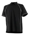 Polo tecnica bambino con profili a contrasto Finden & Hales