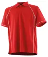 Polo tecnica bambino con profili a contrasto Finden & Hales