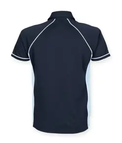 Polo tecnica bambino con profili a contrasto Finden & Hales