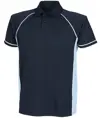 Polo tecnica bambino con profili a contrasto Finden & Hales