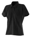 Polo tecnica da donna con piping Finden & Hales