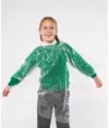 Poncho di emergenza in plastica con cappuccio per bambini Home & Living