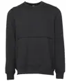 Pullover girocollo unisex con cuciture a taglio vivo Bella Canvas