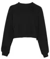 Pullover in pile da donna con maniche raglan Bella Canvas