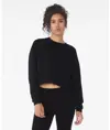 Pullover in pile da donna con maniche raglan Bella Canvas