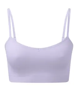 Reggiseno flessibile multisport donna TriDri® riciclato senza cuciture "3D fit" TriDri