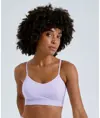Reggiseno flessibile multisport donna TriDri® riciclato senza cuciture "3D fit" TriDri