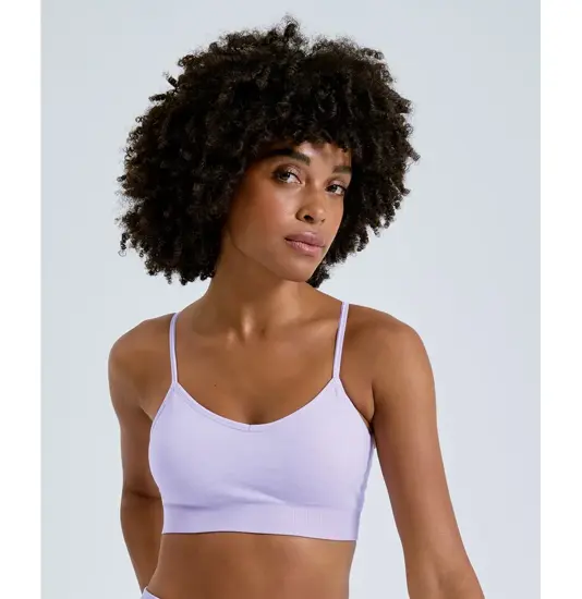 Reggiseno flessibile multisport donna TriDri® riciclato senza cuciture "3D fit" TriDri