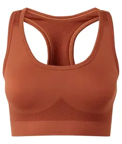 Reggiseno sportivo modellante a tinta unita 3D Fit TriDri® senza cuciture TriDri