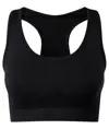 Reggiseno sportivo modellante a tinta unita 3D Fit TriDri® senza cuciture TriDri