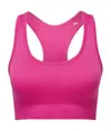 Reggiseno sportivo modellante a tinta unita 3D Fit TriDri® senza cuciture TriDri
