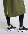 Robe lunga impermeabile 4 stagioni riciclata TriDri® TriDri
