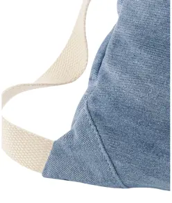 Sacca da palestra in denim Bagbase