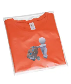 Sacchetti trasparenti in polietilene - chiusura adesiva Essentials
