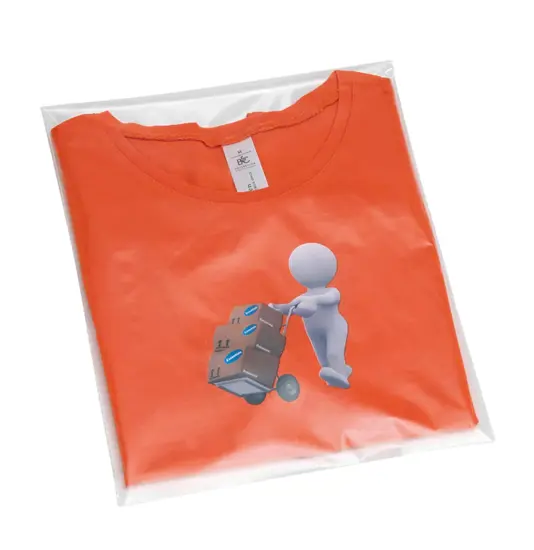 Sacchetti trasparenti in polietilene - chiusura adesiva Essentials