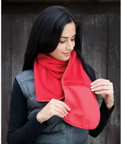 Sciarpa in pile Polartherm™ con tasca con zip Result Winter Essentials
