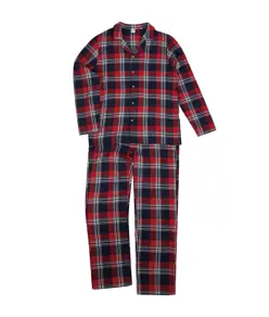 Set da notte tartan da uomo SF