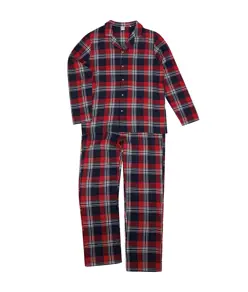 Set da notte tartan da uomo SF