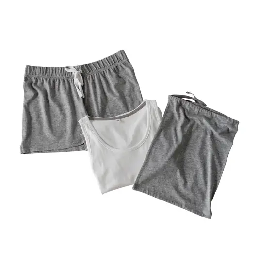 Set pigiama corto da donna (in custodia) Towel City