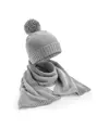 Set regalo con sciarpa e berretto in maglia Beechfield