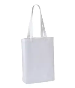 Shopper 'base piatta' in tela premium riciclata Nutshell
