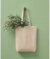 Shopper 'base piatta' in tela premium riciclata Nutshell