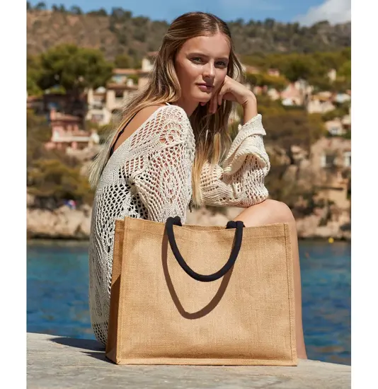 Shopper classica in iuta Westford Mill
