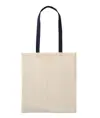 Shopper con manici lunghi in cotone riciclato Nutshell