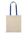 Shopper con manici lunghi in cotone riciclato Nutshell