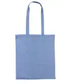 Shopper con manici lunghi in cotone riciclato Nutshell