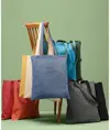 Shopper con manici lunghi in cotone riciclato Nutshell