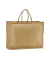 Shopper da mercato in iuta inamidata naturale Westford Mill