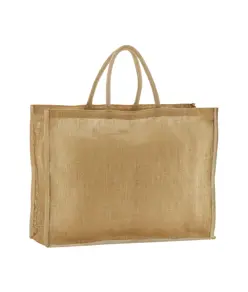 Shopper da mercato in iuta inamidata naturale Westford Mill