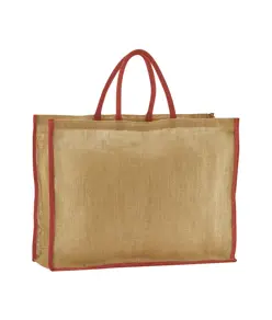 Shopper da mercato in iuta inamidata naturale Westford Mill