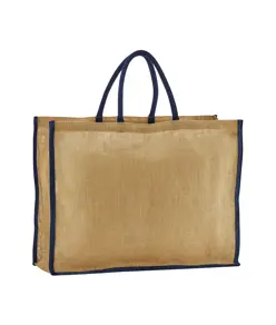Shopper da mercato in iuta inamidata naturale Westford Mill