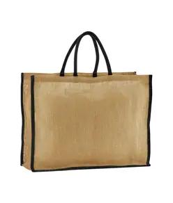 Shopper da mercato in iuta inamidata naturale Westford Mill