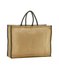 Shopper da mercato in iuta inamidata naturale Westford Mill