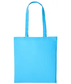 Shopper in cotone con manici lunghi Nutshell