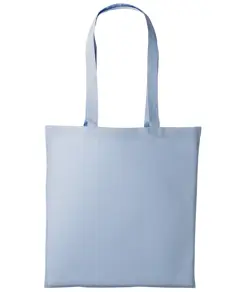 Shopper in cotone con manici lunghi Nutshell