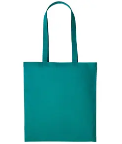 Shopper in cotone con manici lunghi Nutshell