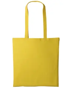 Shopper in cotone con manici lunghi Nutshell