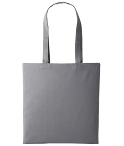 Shopper in cotone con manici lunghi Nutshell