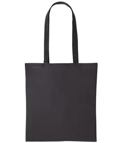 Shopper in cotone con manici lunghi Nutshell