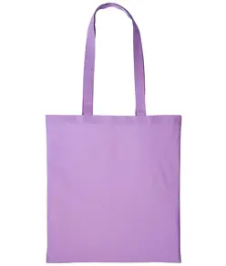 Shopper in cotone con manici lunghi Nutshell