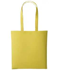 Shopper in cotone con manici lunghi Nutshell